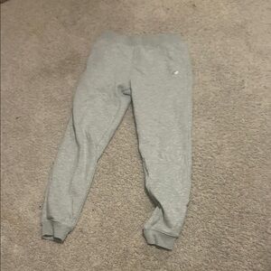 New Balance Light Gray Kids Joggers